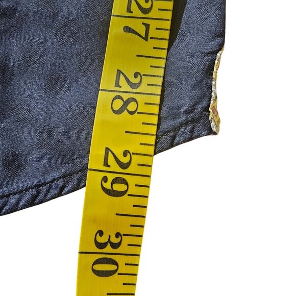 Bogosse Men’s Button Down Shirt Navy 6 Quiet Luxury Dark Academia Minimalist - Picture 12 of 13